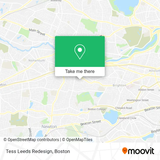 Tess Leeds Redesign map