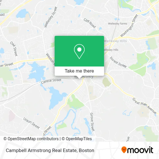 Campbell Armstrong Real Estate map