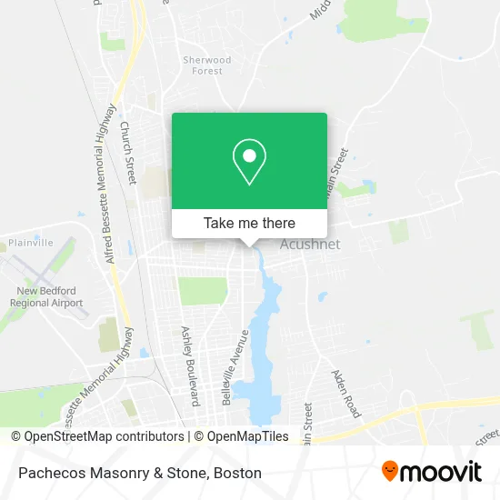 Pachecos Masonry & Stone map