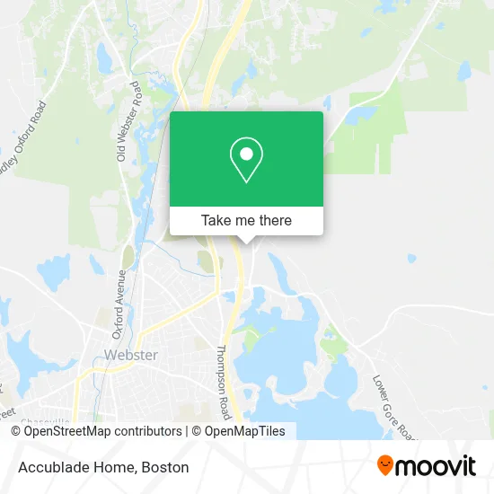 Accublade Home map