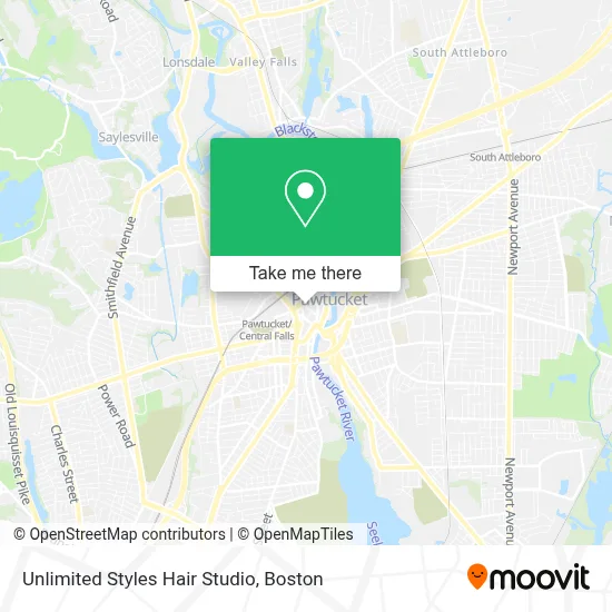 Unlimited Styles Hair Studio map