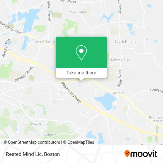 Rested Mind Llc map