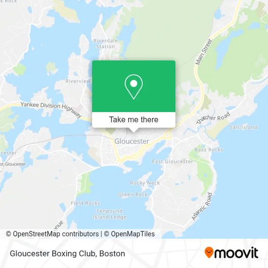 Gloucester Boxing Club map