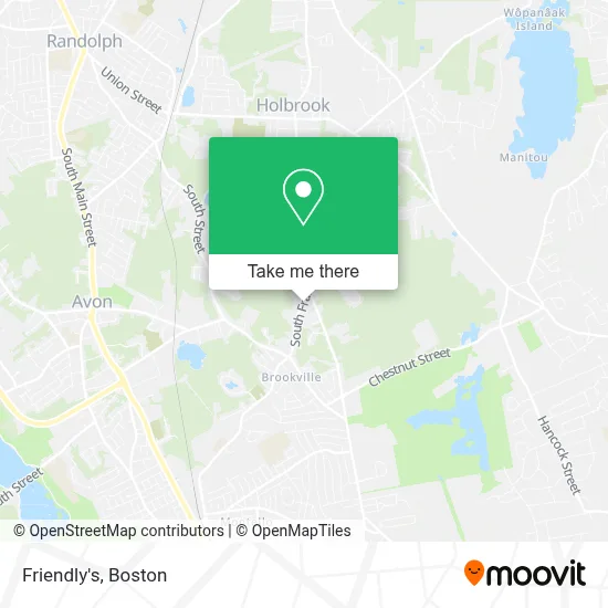 Friendly's map