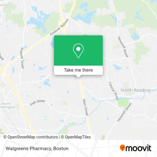 Walgreens Pharmacy map