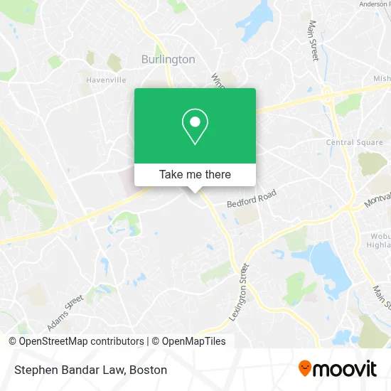 Stephen Bandar Law map