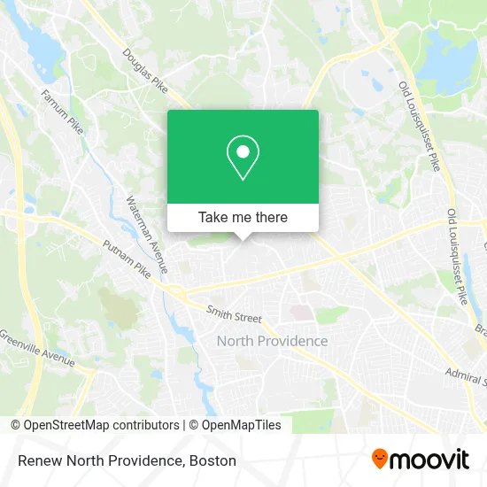 Renew North Providence map