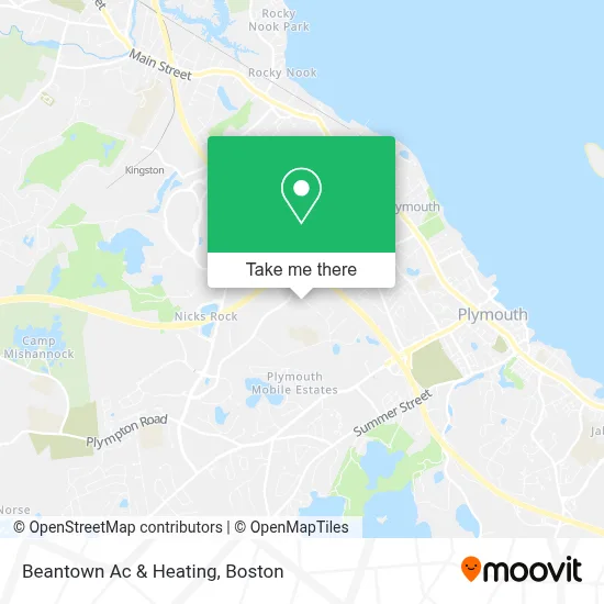 Beantown Ac & Heating map