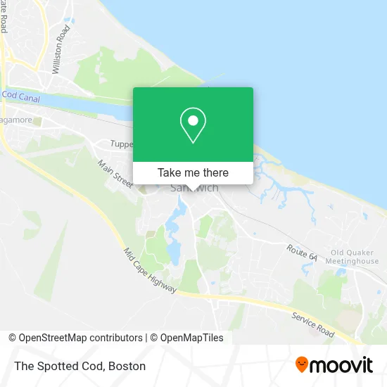 The Spotted Cod map