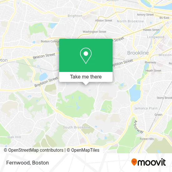 Fernwood map