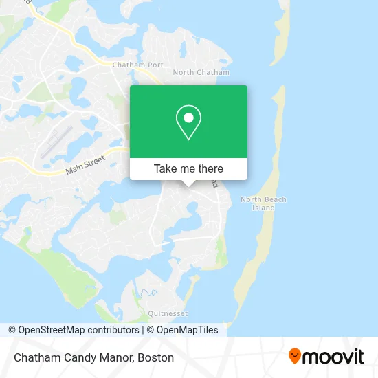 Chatham Candy Manor map