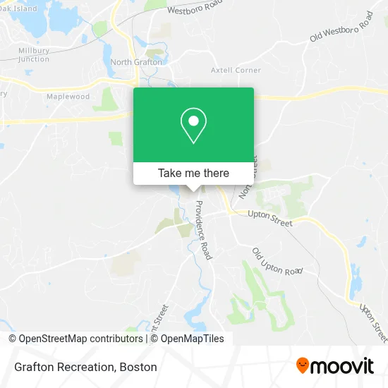Grafton Recreation map