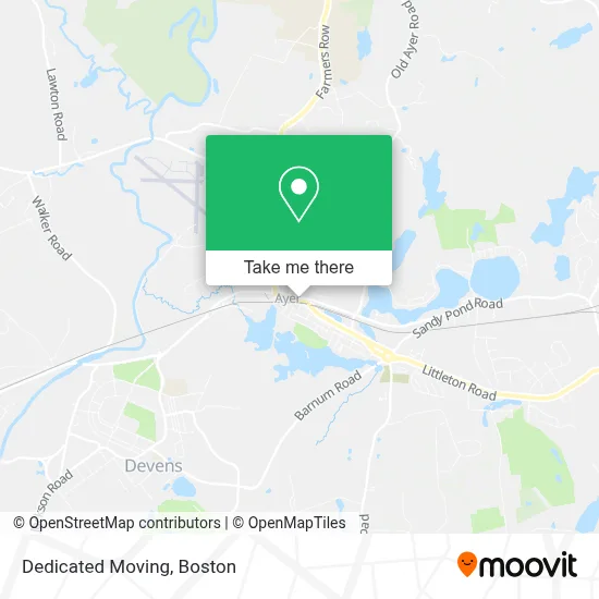 Dedicated Moving map