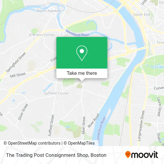 The Trading Post Consignment Shop map