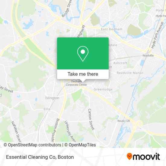 Essential Cleaning Co map
