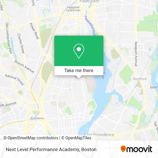Next Level Performance Academy map
