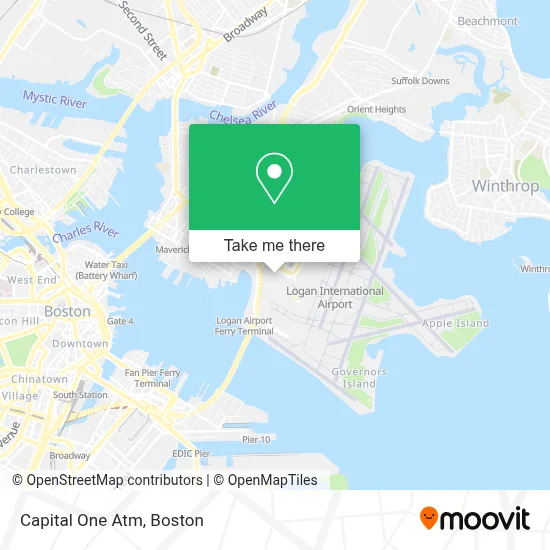Capital One Atm map