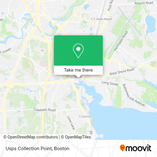 Usps Collection Point map