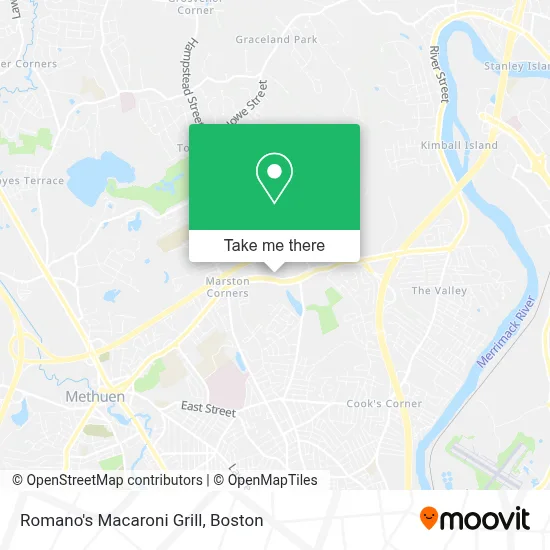 Romano's Macaroni Grill map
