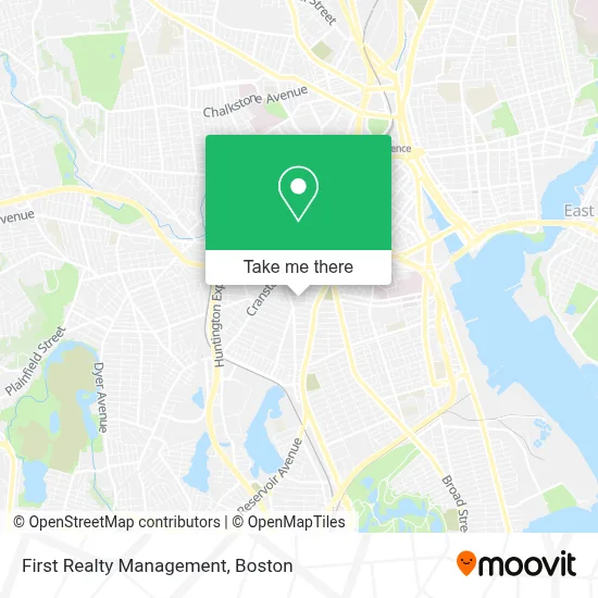 First Realty Management map