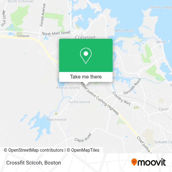 Crossfit Scicoh map