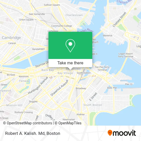 Robert A. Kalish. Md map