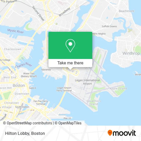 Hilton Lobby map