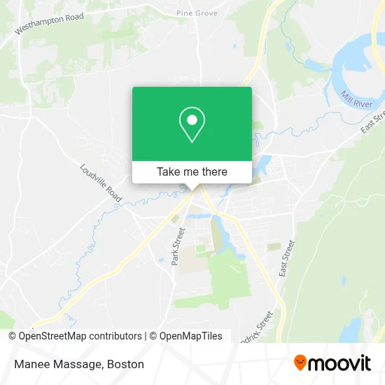 Manee Massage map
