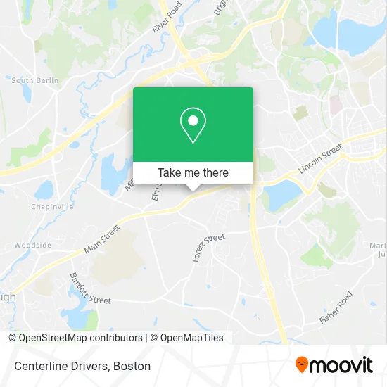 Centerline Drivers map