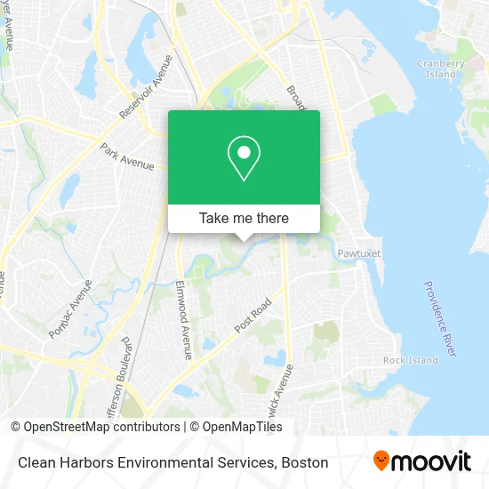 Clean Harbors Environmental Services map