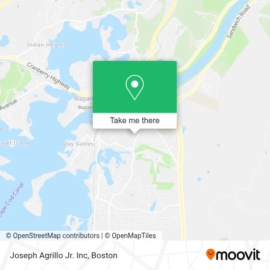 Joseph Agrillo Jr. Inc map