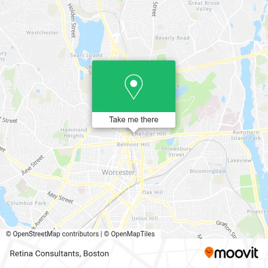 Retina Consultants map