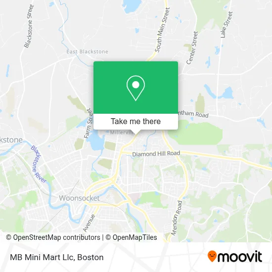 MB Mini Mart Llc map