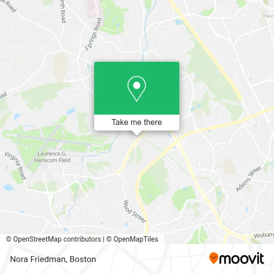 Nora Friedman map