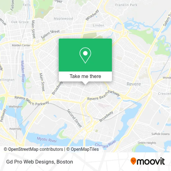 Gd Pro Web Designs map