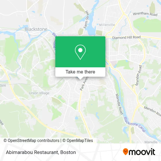 Abimarabou Restaurant map
