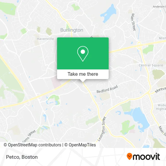 Petco map