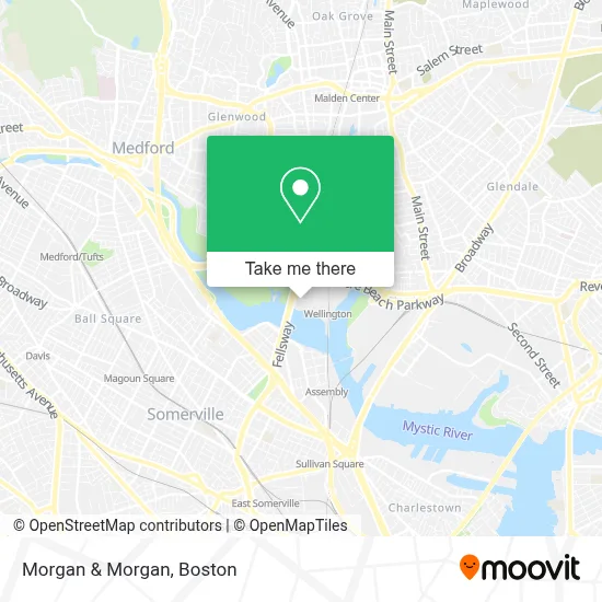 Morgan & Morgan map