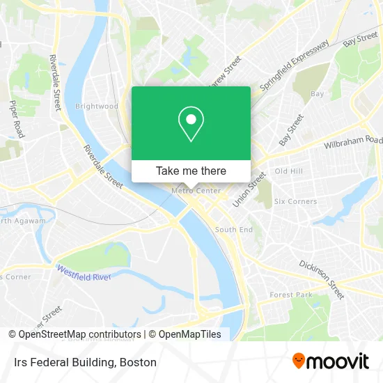 Irs Federal Building map