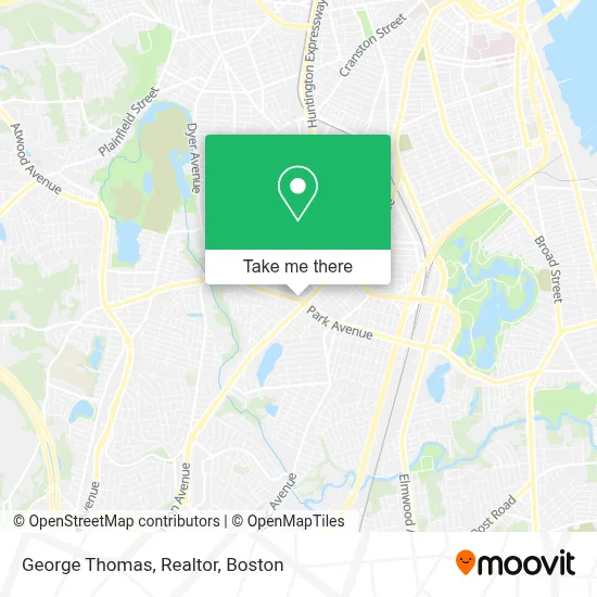 George Thomas, Realtor map