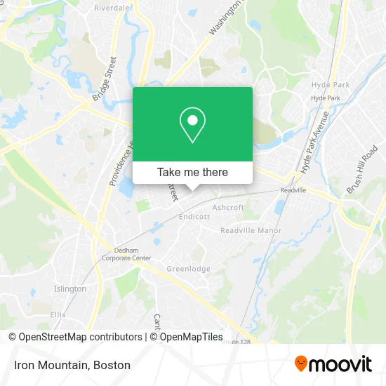 Iron Mountain map