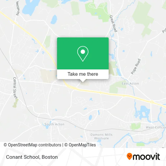 Conant School map