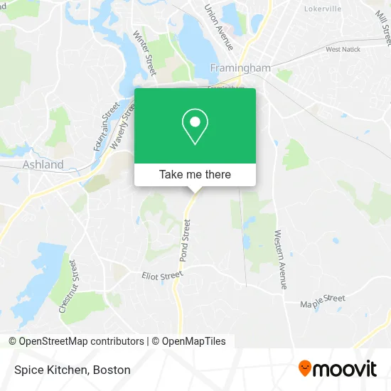 Spice Kitchen map