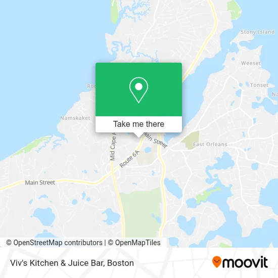 Viv's Kitchen & Juice Bar map