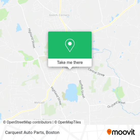 Carquest Auto Parts map