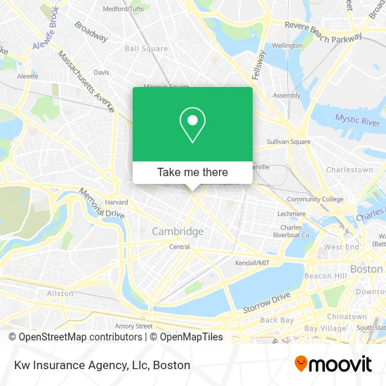 Kw Insurance Agency, Llc map