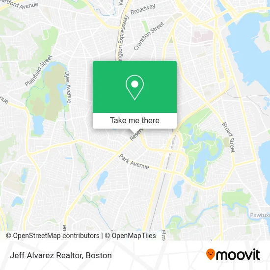 Jeff Alvarez Realtor map