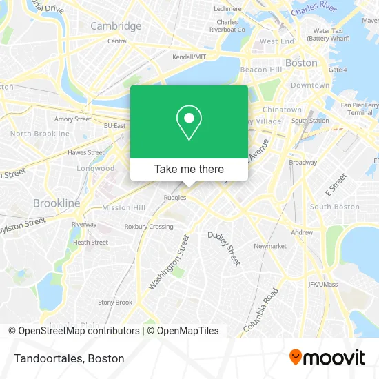 Tandoortales map