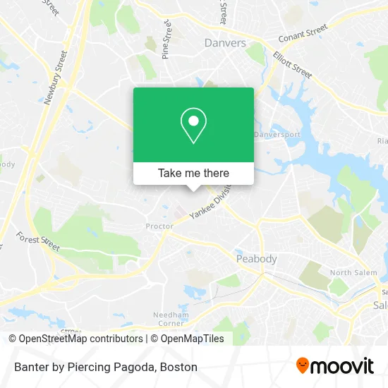Banter by Piercing Pagoda map