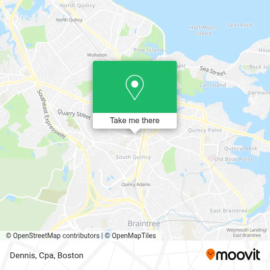 Dennis, Cpa map